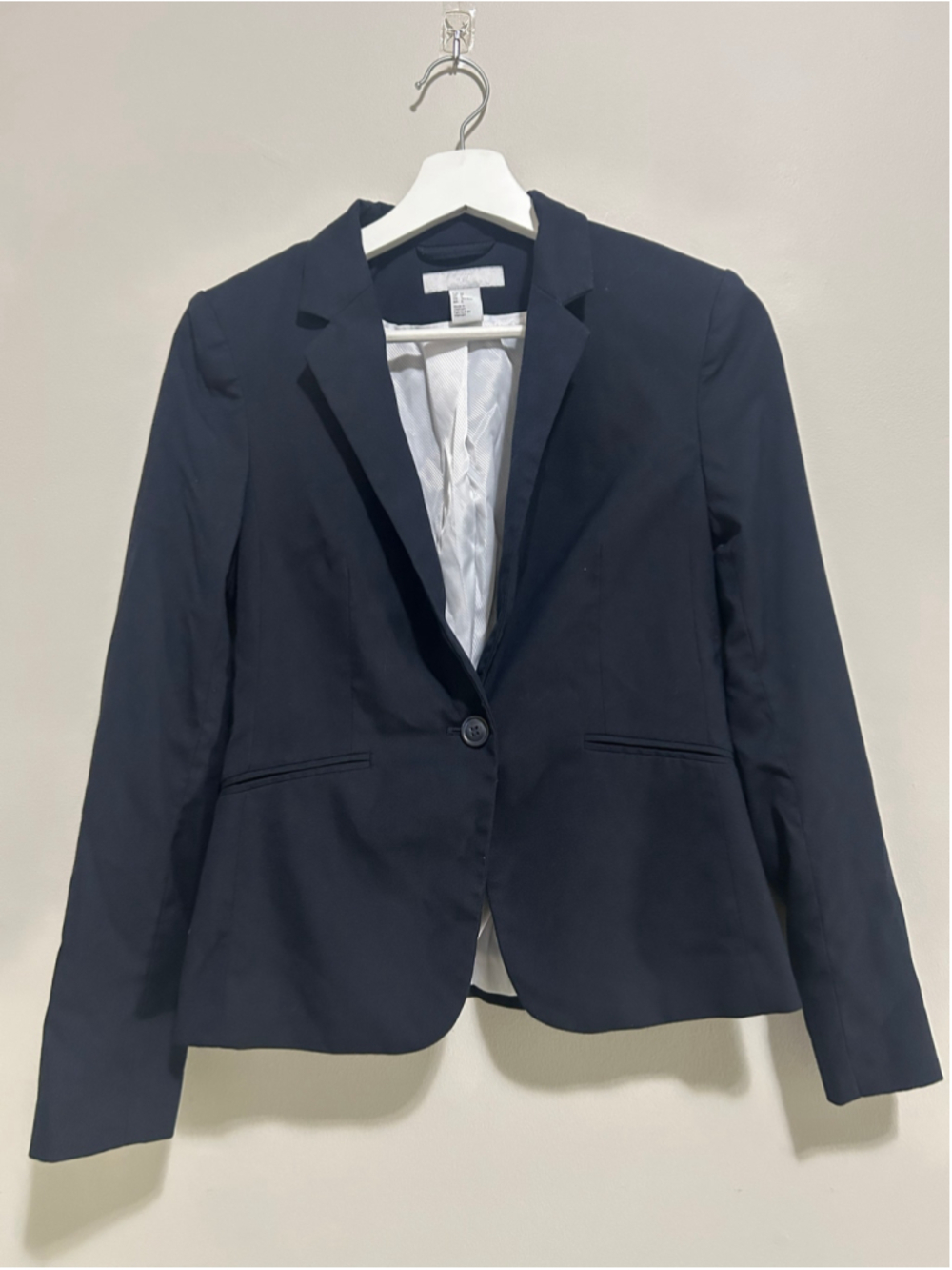 Women’s Navy Blue Blazer Size 6 - Picture 2 of 11
